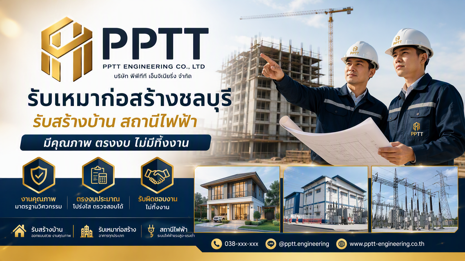 รับเหมาก่อสร้างชลบุรี